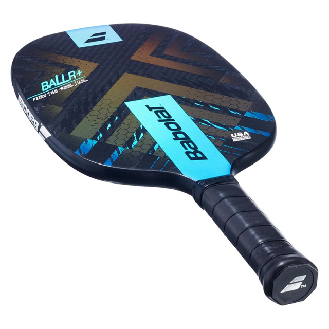 Babolat ピックルボールパドル PADDLE BALLR+ 1600022 ブラック/ブルー ボール+ バボラ ラケット