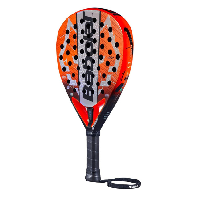 Babolat パデルボールラケット Viper Juan Lebron 3.0 2026年モデル オレンジ×ブラック 150174
