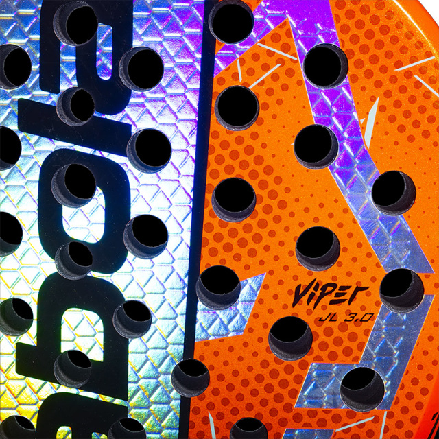 Babolat パデルボールラケット Viper Juan Lebron 3.0 2026年モデル オレンジ×ブラック 150174