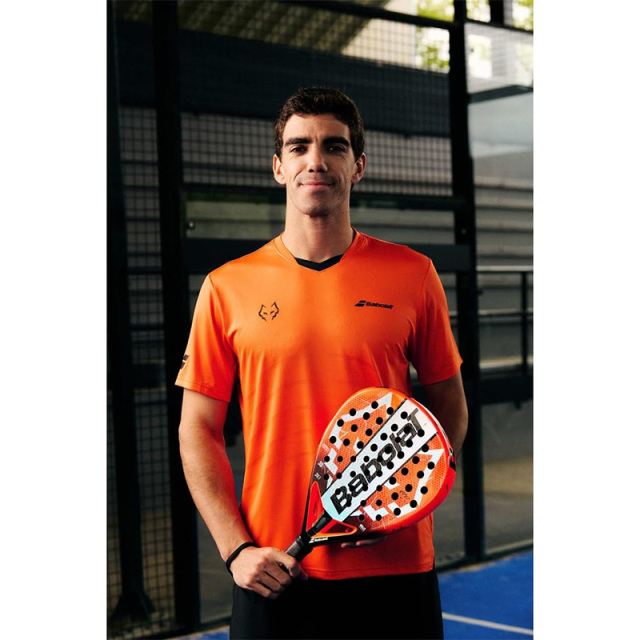 Babolat パデルボールラケット Viper Juan Lebron 3.0 2026年モデル オレンジ×ブラック 150174