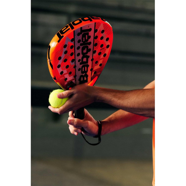 Babolat パデルボールラケット Viper Juan Lebron 3.0 2026年モデル オレンジ×ブラック 150174