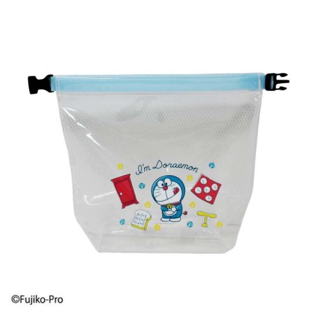 丸眞 マルシン くるくるバッグ アイムドラえもん くるくるひみつ道具 ライトブルー 011599M