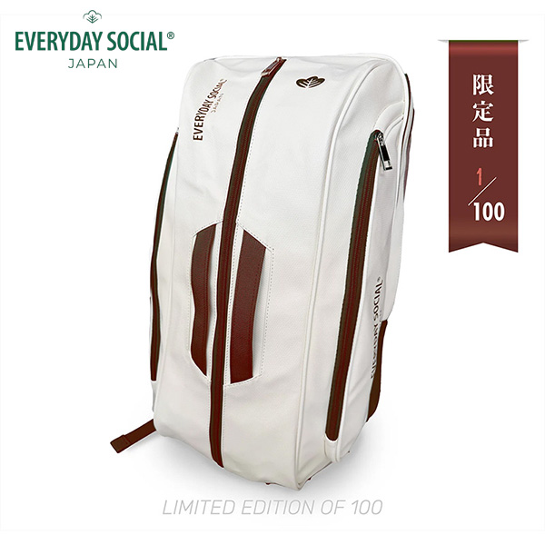EVERYDAY SOCIAL コートサイドパドルバッグ 限定品 セピア ピックルボール バックパック