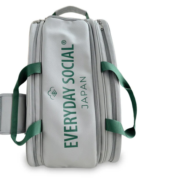 EVERYDAY SOCIAL コンペティション パドルバッグ (グレー/グリーン)  グレー