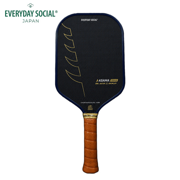 EVERYDAY SOCIAL ピックルボールパドル ASAMA ブラック＆ゴールド