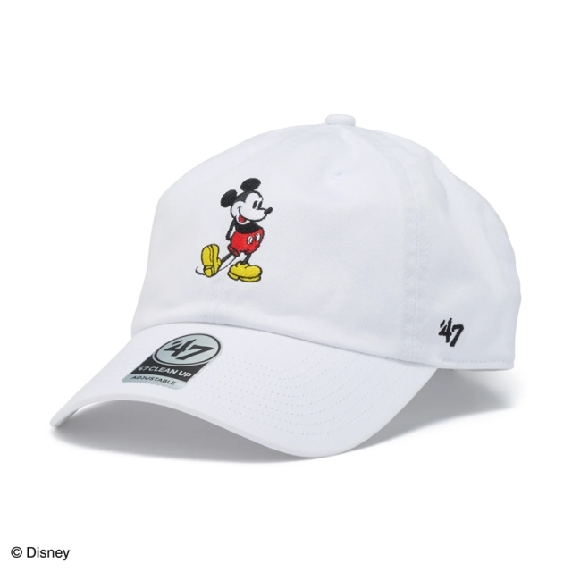 47 キャップ クリーンナップ Disney ミッキーマウス ユニセックス 26SS ホワイト 14920467