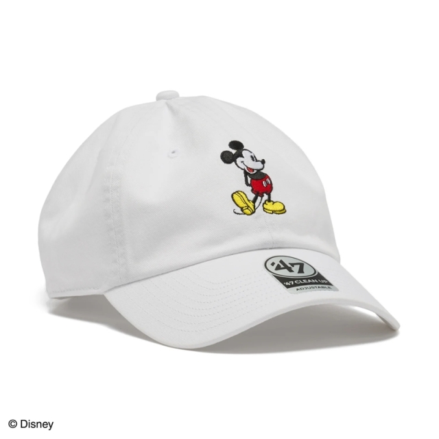 47 キャップ クリーンナップ Disney ミッキーマウス ユニセックス 26SS ホワイト 14920467