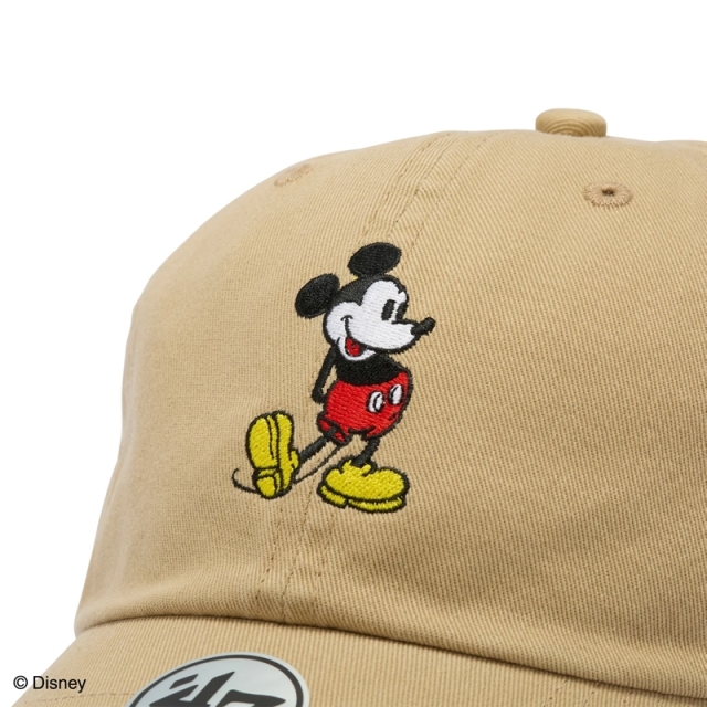 47 キャップ クリーンナップ Disney ミッキーマウス ユニセックス 26SS カーキ 14920469