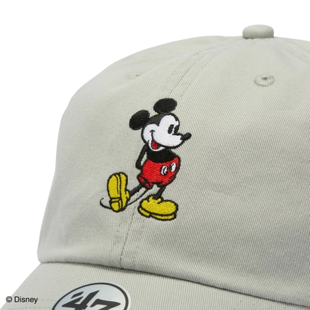 47 キャップ クリーンナップ Disney ミッキーマウス ユニセックス 26SS グレー 14920470 