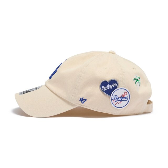 47 キャップ クリーンナップ ロサンゼルス・ドジャース BADGES ユニセックス ナチュラル 26FW