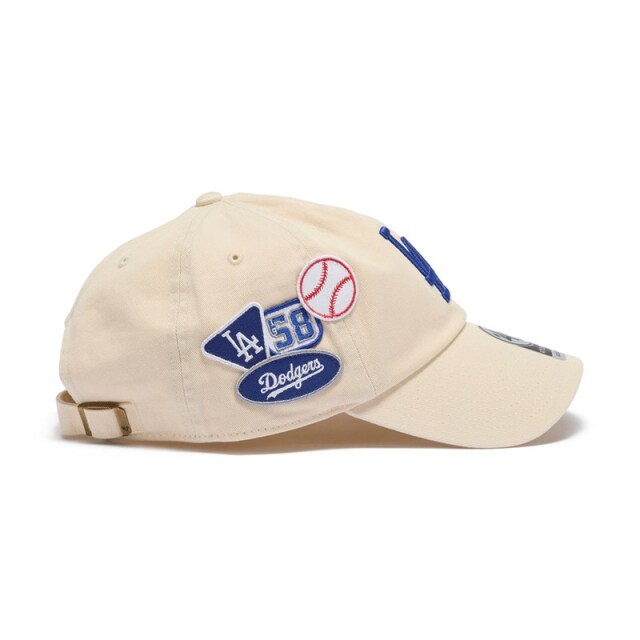 47 キャップ クリーンナップ ロサンゼルス・ドジャース BADGES ユニセックス ナチュラル 26FW