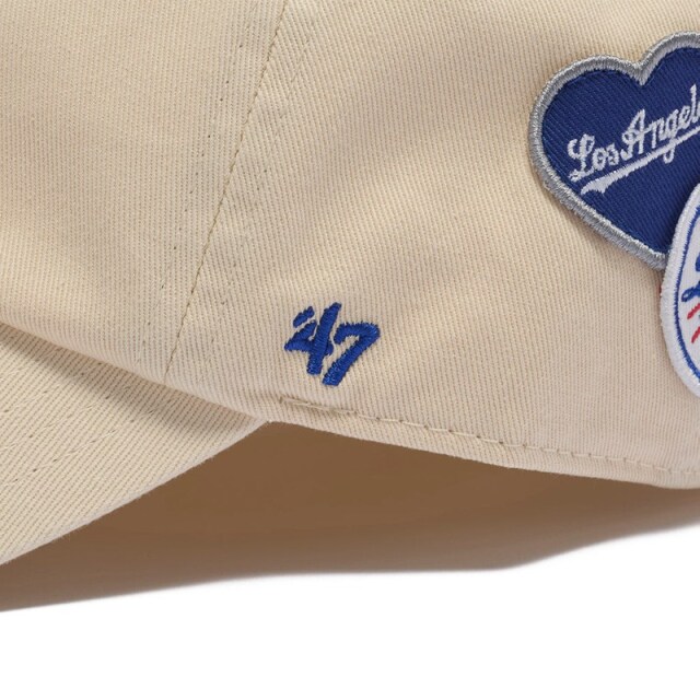 47 キャップ クリーンナップ ロサンゼルス・ドジャース BADGES ユニセックス ナチュラル 26FW