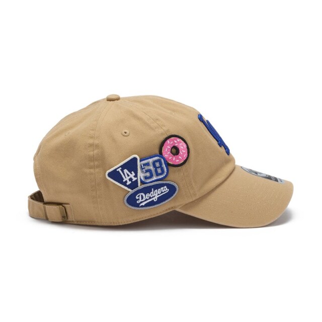 47 キャップ クリーンナップ ロサンゼルス・ドジャース BADGES ユニセックス カーキ 26FW