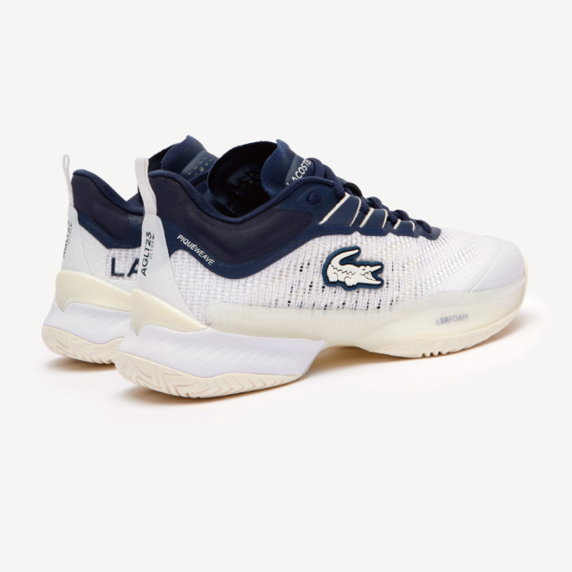 Lacoste テニスシューズ ホワイト/ネイビー Lacoste テニスシューズ ホワイト/ネイビー ラコステ テニスシューズ