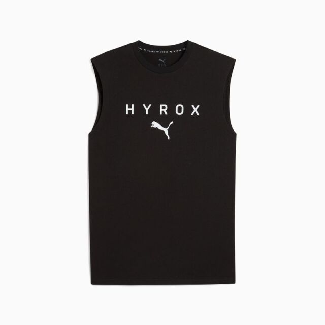 PUMA x HYROX トレーニングウエア カットオフタンク メンズ 26FW ブラック 527176_01 
