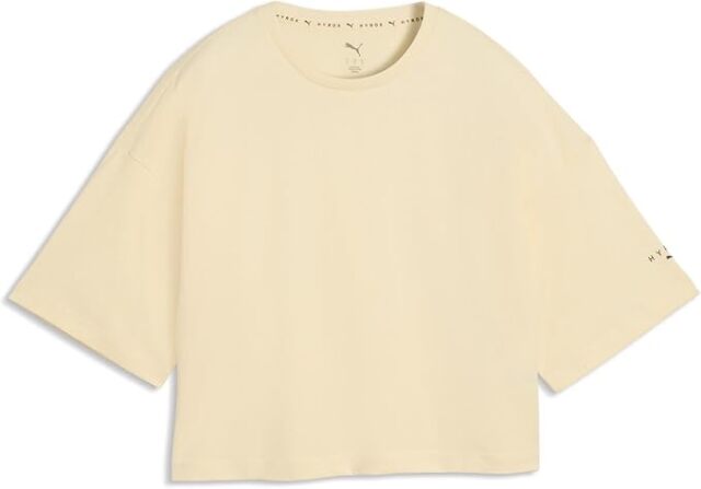 PUMA x HYROX トレーニングウエア シティライフスタイルＴシャツ レディース 26FW クリーム 528132_88