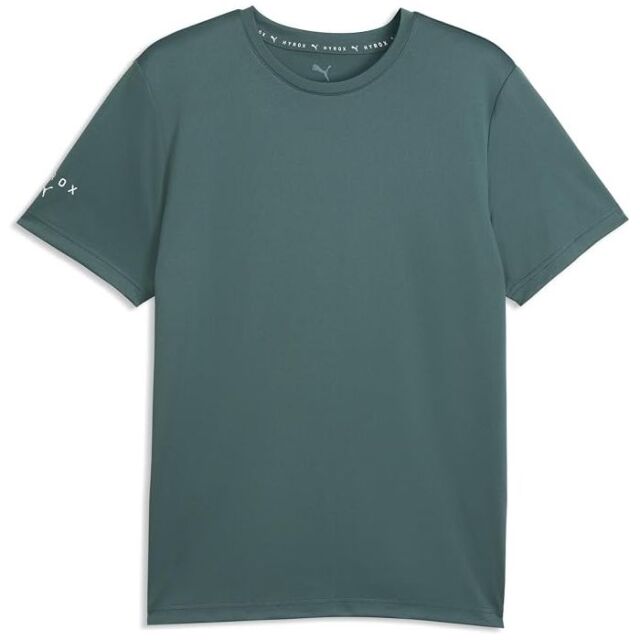 PUMA x HYROX トレーニングウエア パフォーマンス 半袖Tシャツ メンズ 26FW グリーン 528134_69 