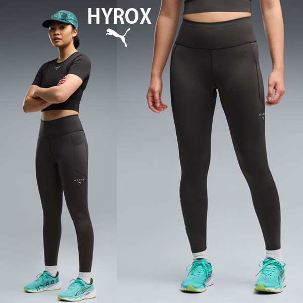 PUMA x HYROX トレーニングウエア PWRMODE 7/8 タイツ レディース 26FW