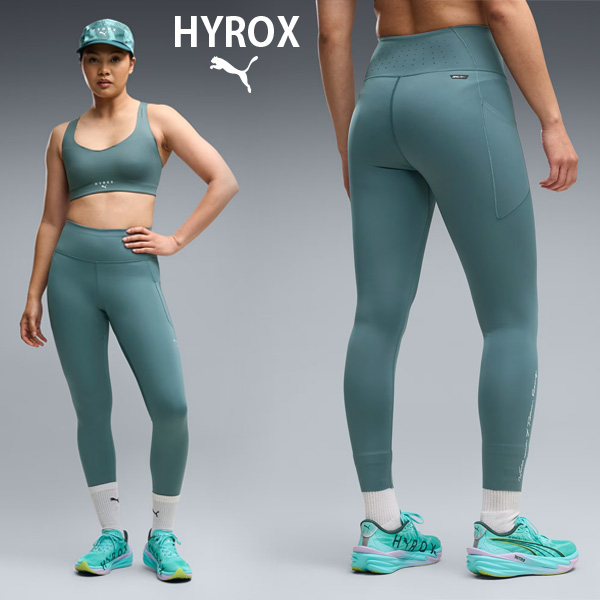 PUMA x HYROX トレーニングウエア PWRMODE 7/8 タイツ レディース 26FW