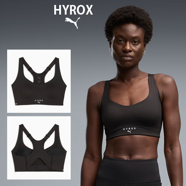 PUMA x HYROX トレーニングウエア PWRMODE ブラトップ ミディアムサポート レディース 26FW