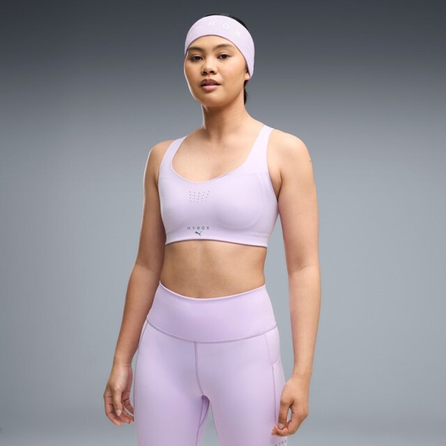 PUMA x HYROX トレーニングウエア PWRMODE ブラトップ ミディアムサポート レディース 26FW