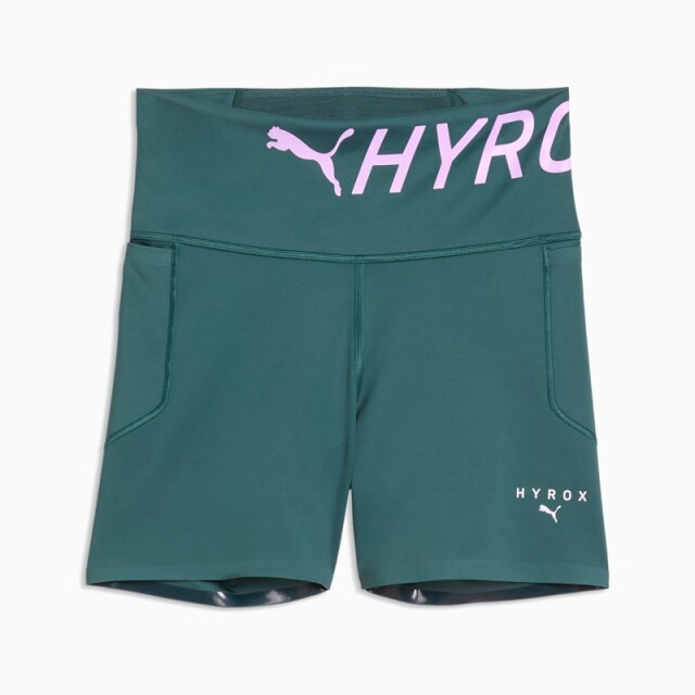 PUMA x HYROX トレーニングウエア PWRMODE 4インチ ショート タイツ レディース 26FW
