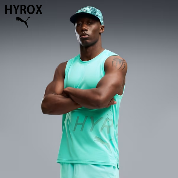 PUMA x HYROX トレーニングウエア PWRMODE タンク メンズ 26FW 
