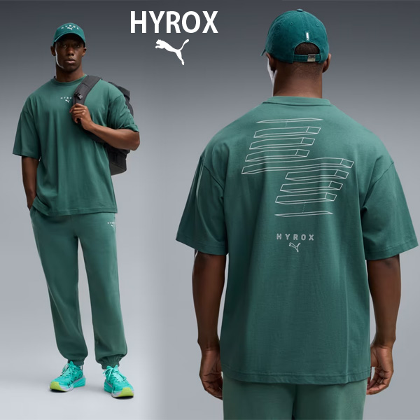 PUMA x HYROX トレーニングウエア LIFESTYLE オーバーサイズ Tシャツ