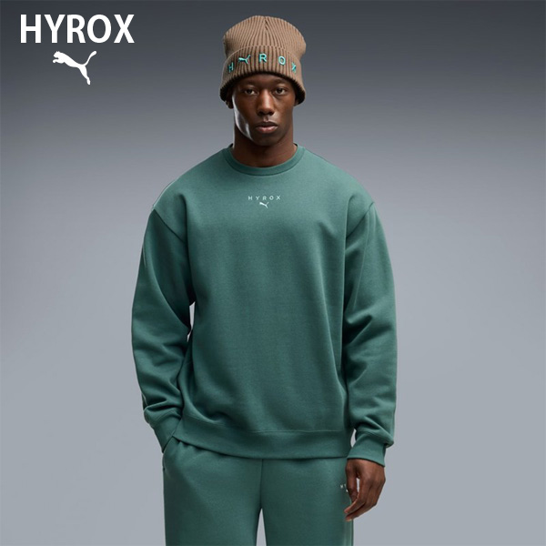 PUMA x HYROX トレーニング ヘビーウェイト クルーネック メンズ 26FW