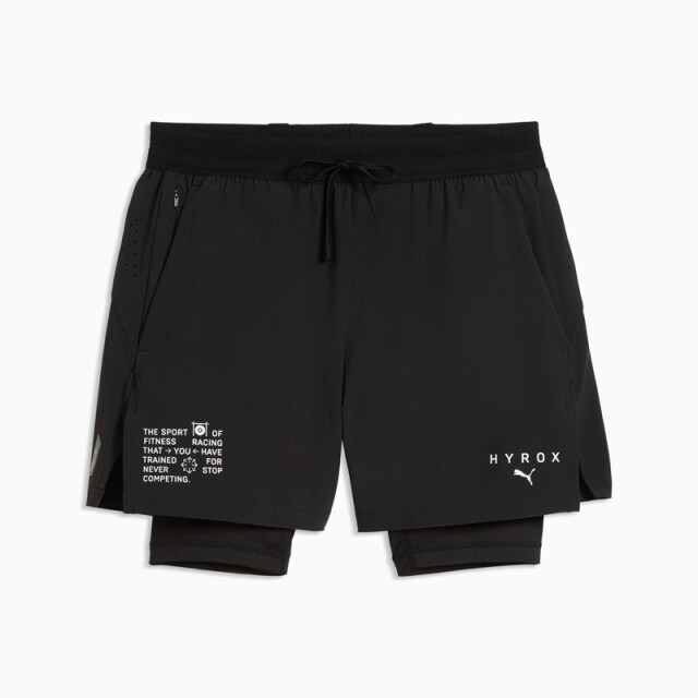 PUMA x HYROX トレーニングパンツ 2IN1 PWRMODE ショーツ