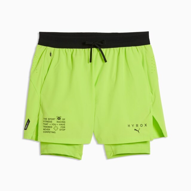 PUMA x HYROX トレーニングパンツ 2IN1 PWRMODE ショーツ メンズ 26FW