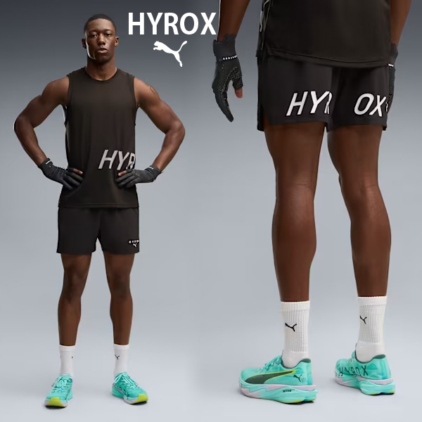 PUMA x HYROX トレーニングパンツ PWRMODE 5インチ ショーツ