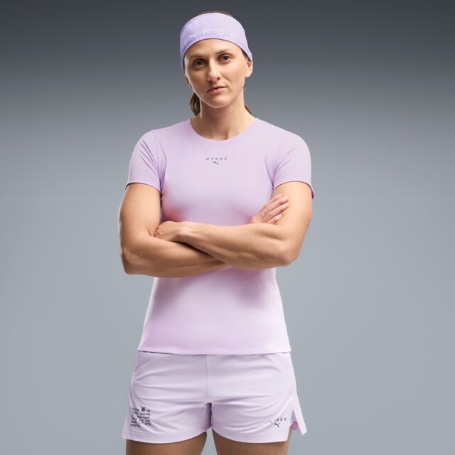PUMA x HYROX トレーニングウエア ポリグラフィック 半袖