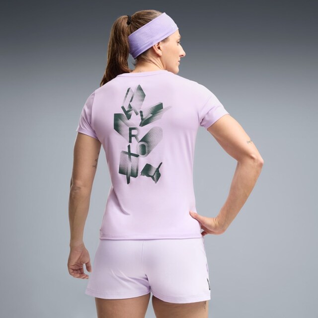 PUMA x HYROX トレーニングウエア ポリグラフィック 半袖