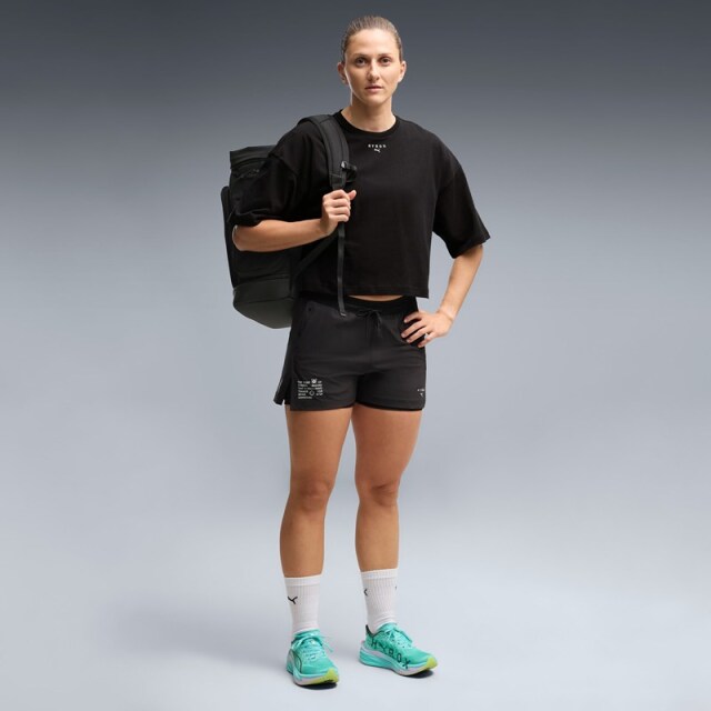 PUMA x HYROX トレーニングウエア クロップド LIFESTYLE Tシャツ
