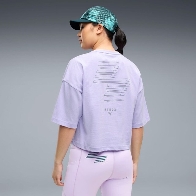PUMA x HYROX トレーニングウエア クロップド LIFESTYLE Tシャツ レディース 26FW