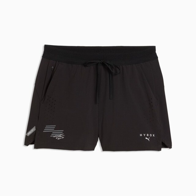 PUMA x HYROX トレーニングウエア PWRMODE ウーブン ショーツ レディース 26FW ブラック 529255_01