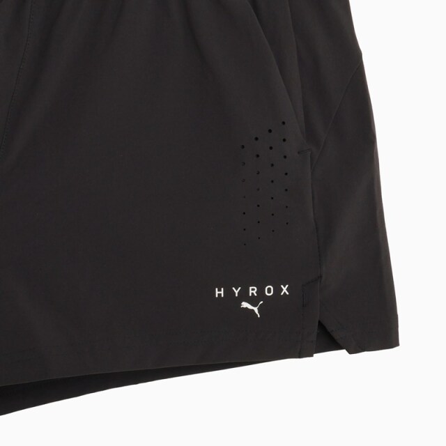PUMA x HYROX トレーニングウエア PWRMODE ウーブン ショーツ レディース 26FW ブラック 529255_01