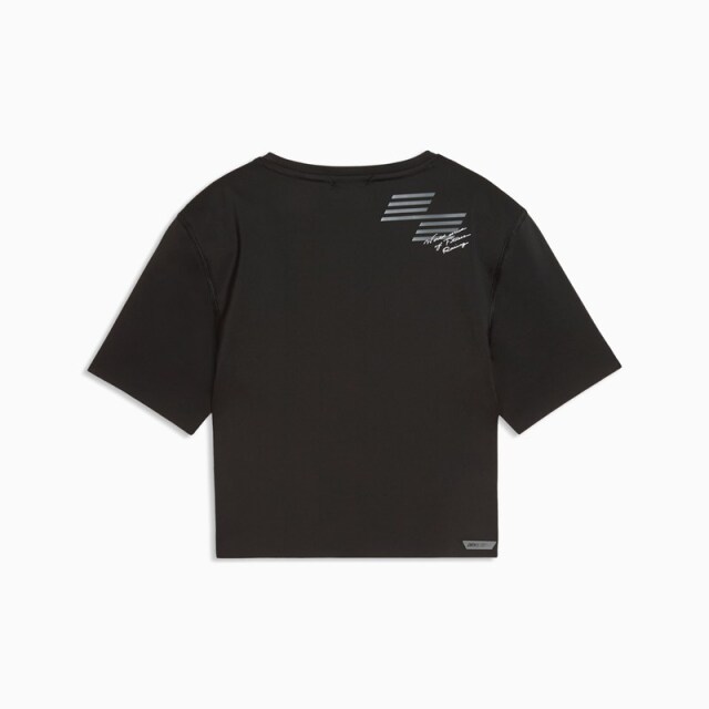PUMA x HYROX トレーニングウエア PWRMODE クロップ 半袖 Tシャツ レディース 26FW ブラック 529328_01