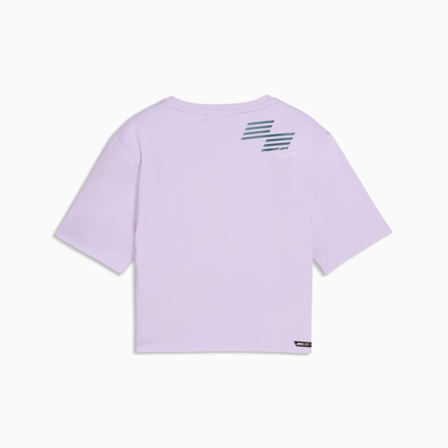 PUMA x HYROX トレーニングウエア PWRMODE クロップ 半袖 Tシャツ レディース 26FW ライトラベンダー 529328_46