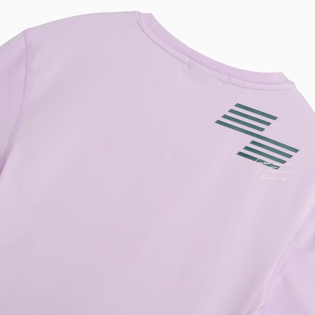 PUMA x HYROX トレーニングウエア PWRMODE クロップ 半袖 Tシャツ レディース 26FW ライトラベンダー 529328_46