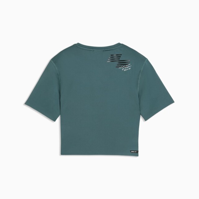 PUMA x HYROX トレーニングウエア PWRMODE クロップ 半袖 Tシャツ レディース 26FW ハーブガーデン 529328_69