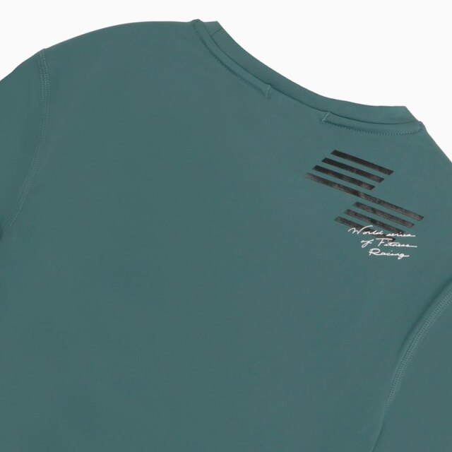 PUMA x HYROX トレーニングウエア PWRMODE クロップ 半袖 Tシャツ レディース 26FW ハーブガーデン 529328_69