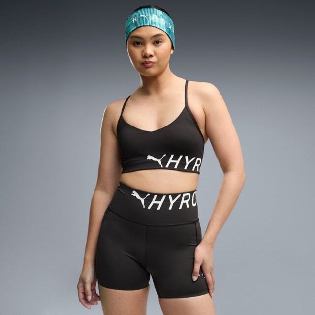 PUMA x HYROX トレーニングウエア ストラッピー PWRMODE ブラトップ ライトサポート レディース 26FW
