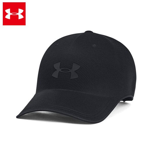 アンダーアーマー UAステルス フォーム アンクラッシャブル キャップ ユニセックス 26SS ブラック 6000413 