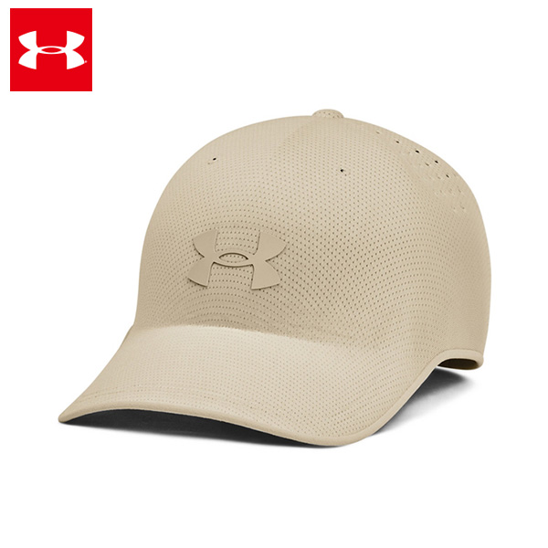 アンダーアーマー UAステルス フォーム アンクラッシャブル キャップ ユニセックス 26SS ベージュ 6000413 