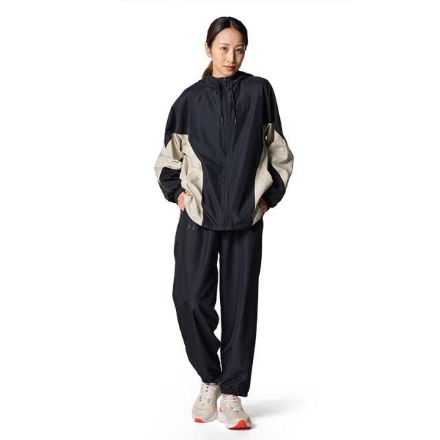 アンダーアーマー UAメッシュ ライナー ウーブン パンツ ウィメンズ 25SS ブラック(6001386) 