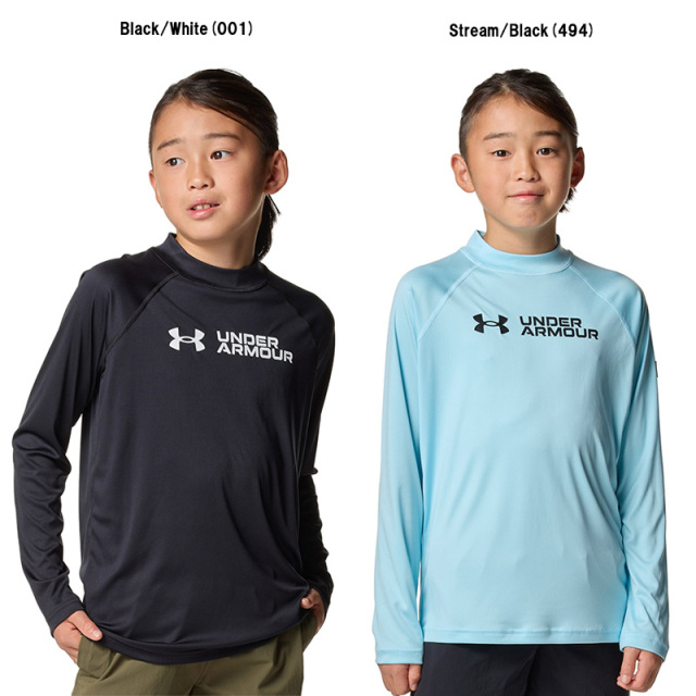 アンダーアーマー UAラッシュ ガード ロングスリーブ モック