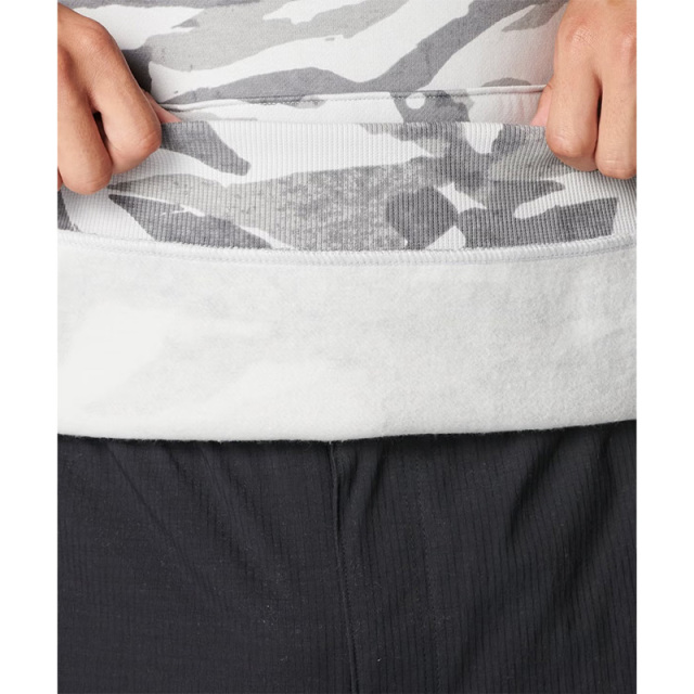 アンダーアーマー UAライバルフリース オールオーバー プリント フーディ メンズ 25FW ブラック グレー (6003957) 