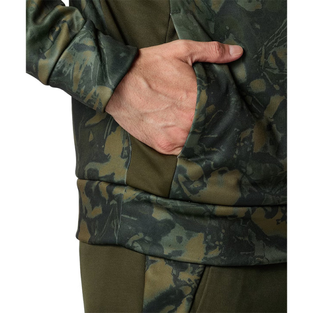 アンダーアーマー UAアーマーフリース カモ フーディー メンズ 25FW ブラック カーキ (6007737)